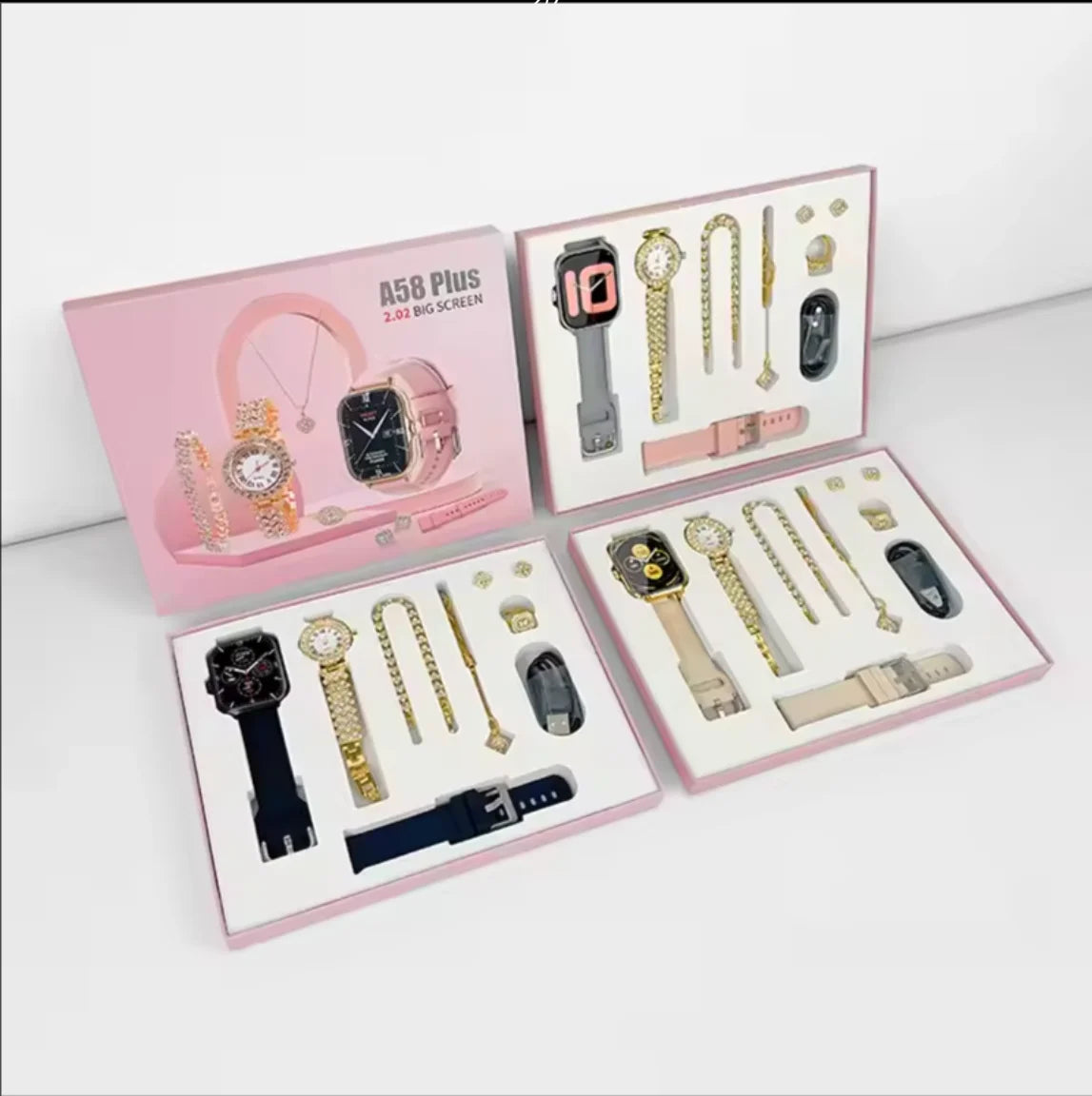 Elegance SmartWatch & Jewelry Set