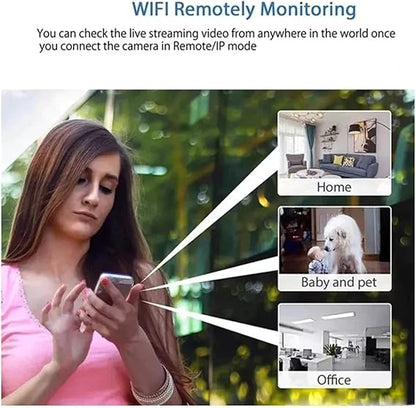 SmartGuard Mini 1080P WiFi Camera – HD Vision & Sound Detection