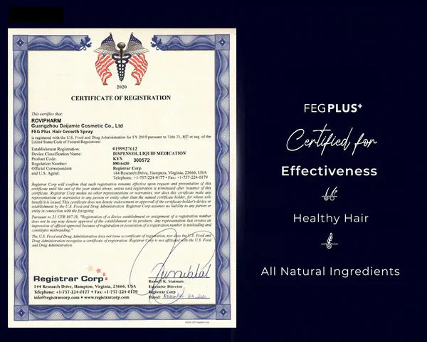 FEG Plus Hair Growth Spray